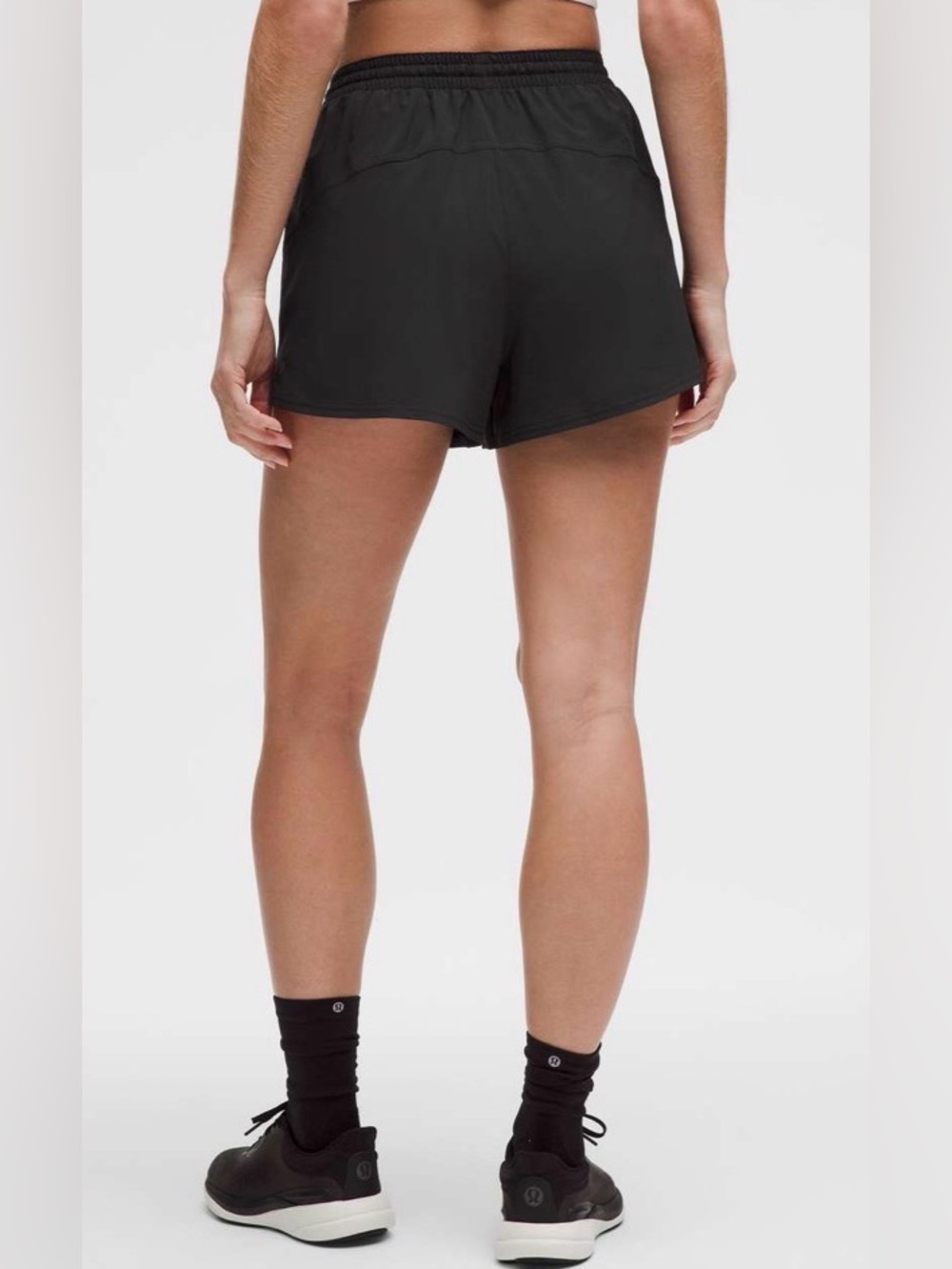 NWOT New Lululemon Pace Rival High-Rise Short 3" Black - Picture 3 of 8